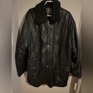 T&T Company Vintage Leather Jacket L